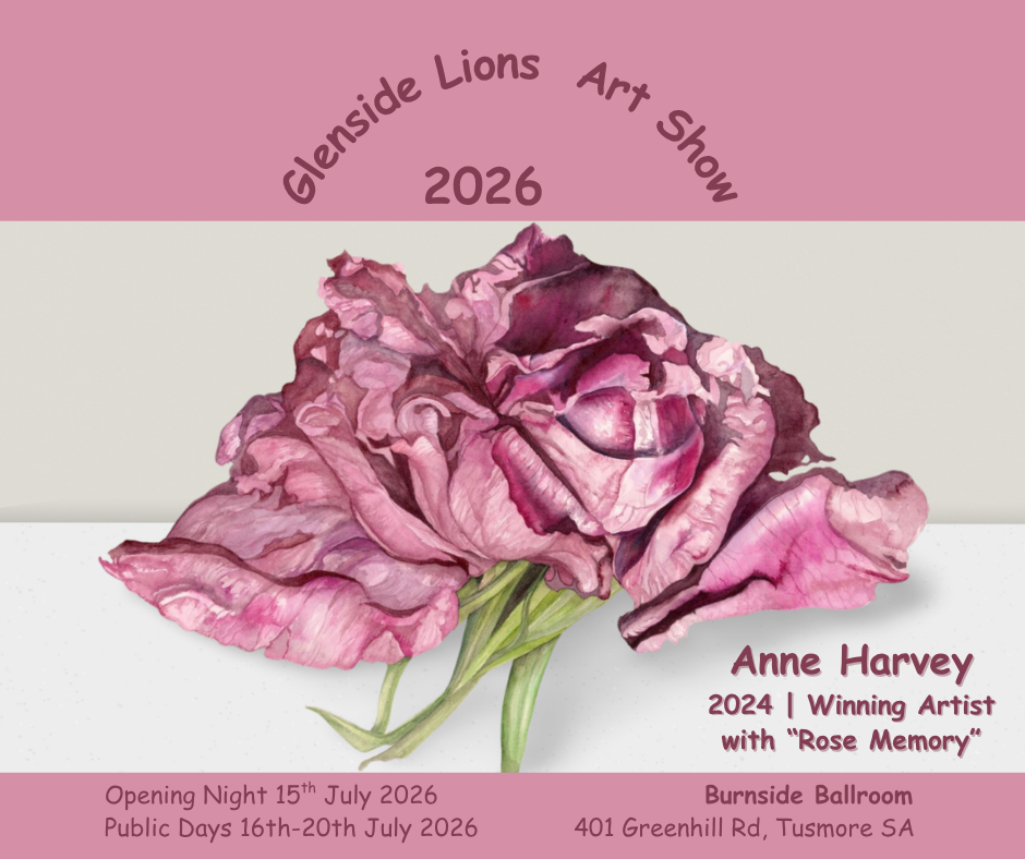 Glenside Lions Art Show - Social Media Square promo 2026