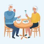 vector-cartoon-illustration-elderly-couple-eating-fine-dining-restaurant-cafe-human-characters-white-background-117821220